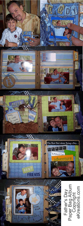 Father's Day Paper Bag Album
